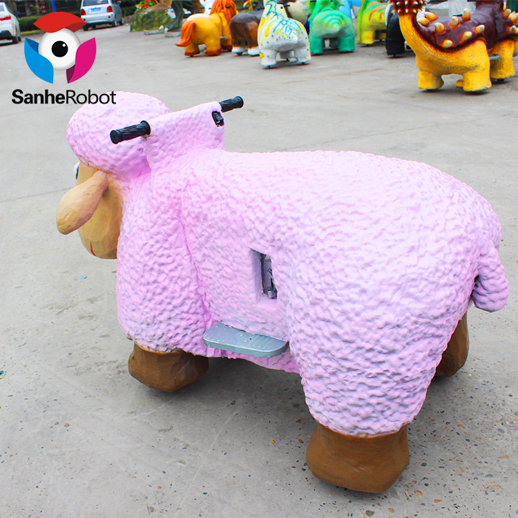 仿真动物电瓶车动物车模型广场商场游乐设施儿童玩具车