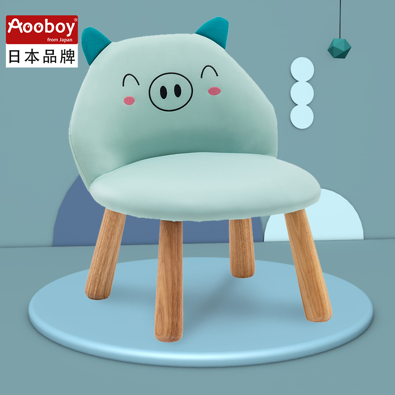 日式儿童椅实木宝宝靠背椅矮凳幼儿园写字椅学习小椅子家用沙发椅