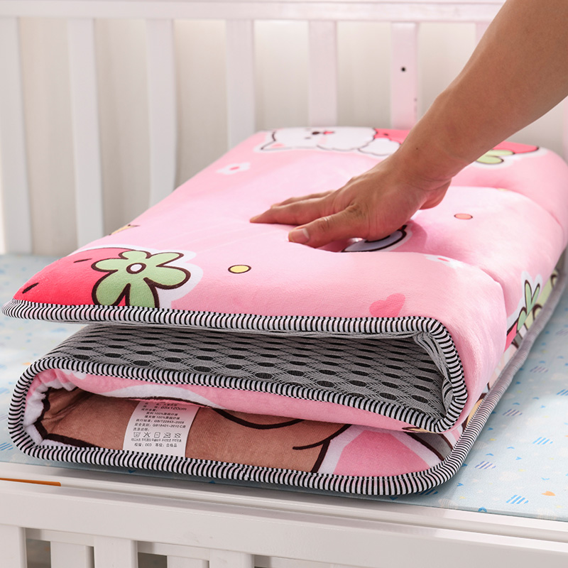 新品儿童床垫 幼儿园午睡铺被 婴儿床褥透气宝宝垫被可水洗折叠88
