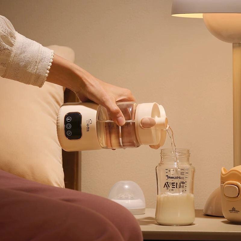 小贝熊调奶器无线恒温杯便携式保温壶婴儿冲奶壶水杯外出泡奶神器