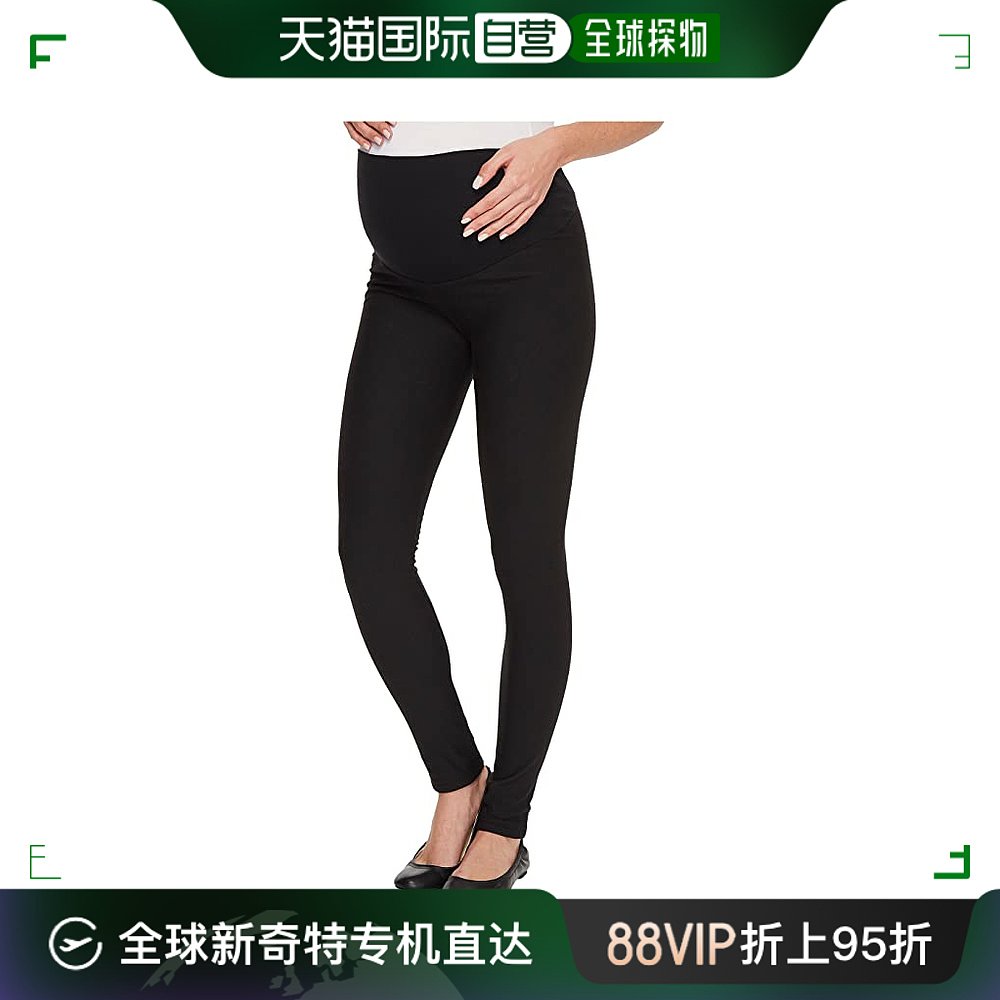 香港直邮潮奢 Plush 女士Over-Belly 孕妇装起绒布衬里棉质打底裤