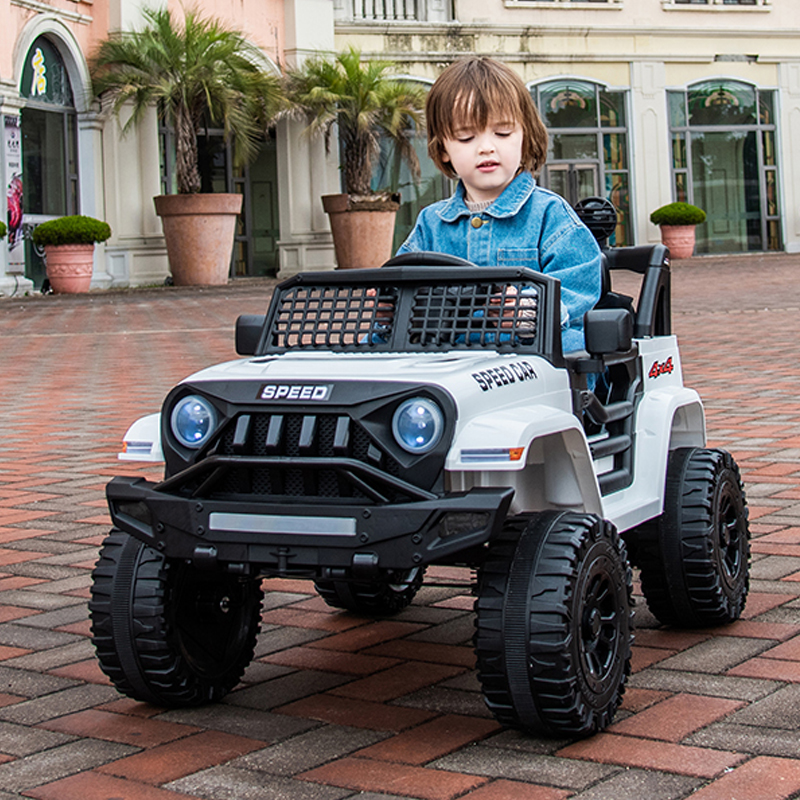 定制儿童电动车可坐人四轮汽车遥控玩具车男女宝宝婴儿小孩四驱越