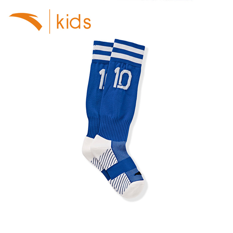 安踏儿童袜子男童足球袜中大童透气运动袜男孩学生中筒袜球袜官方