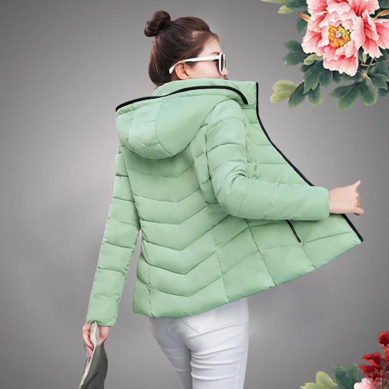 2023年新款韩版女装棉衣学生加厚棉袄反季修身羽绒棉服女短款外套