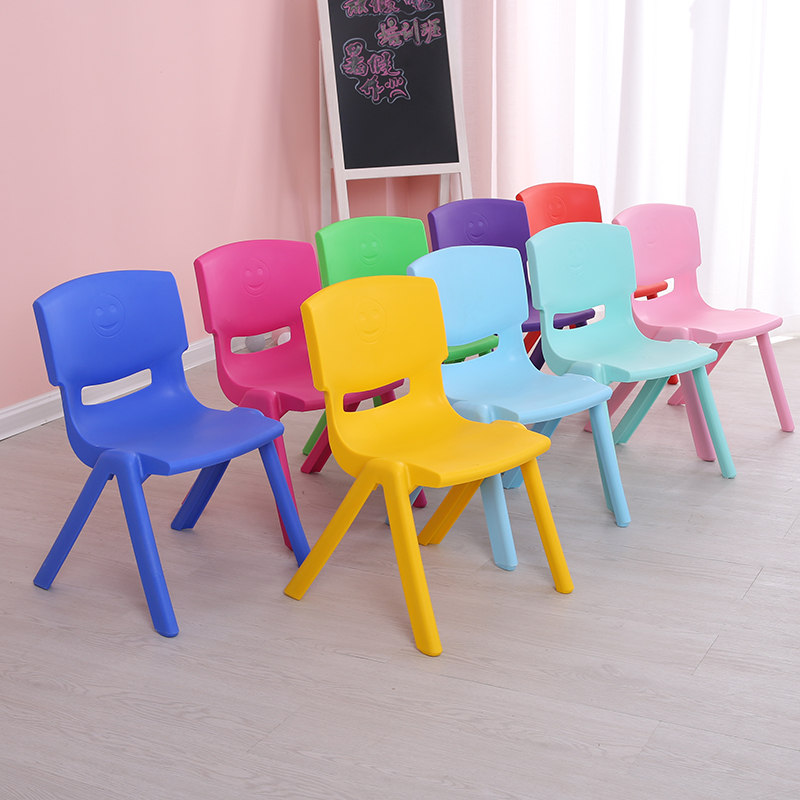 加厚款儿童塑料椅子 幼儿园专用椅 宝宝靠背椅幼儿安全小椅子凳子