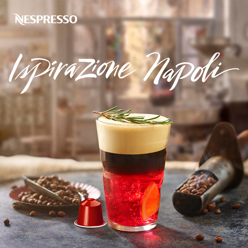 NESPRESSO雀巢胶囊咖啡 那不勒斯 瑞士进口意式浓缩黑咖啡10颗装