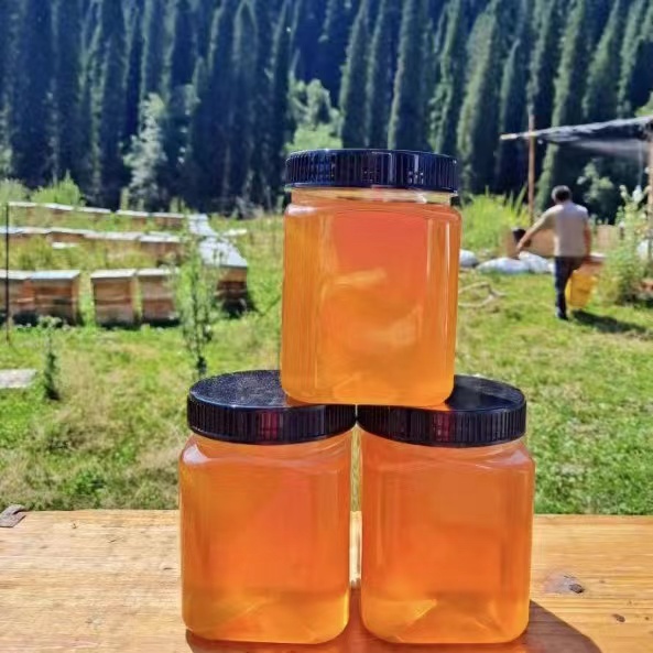 【顺丰包邮】2斤新疆纯天然的蜂蜜 高海拔原蜜 库尔德宁野山花蜜