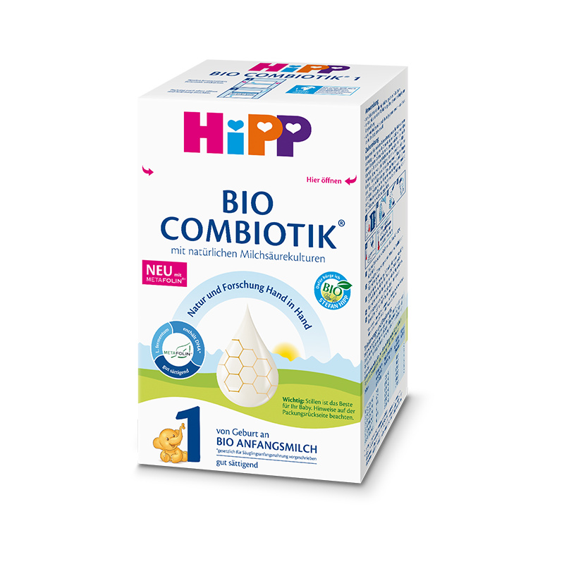 【保税区现货】德国Hipp喜宝益生菌1段婴幼儿宝宝奶粉0-6个月进口