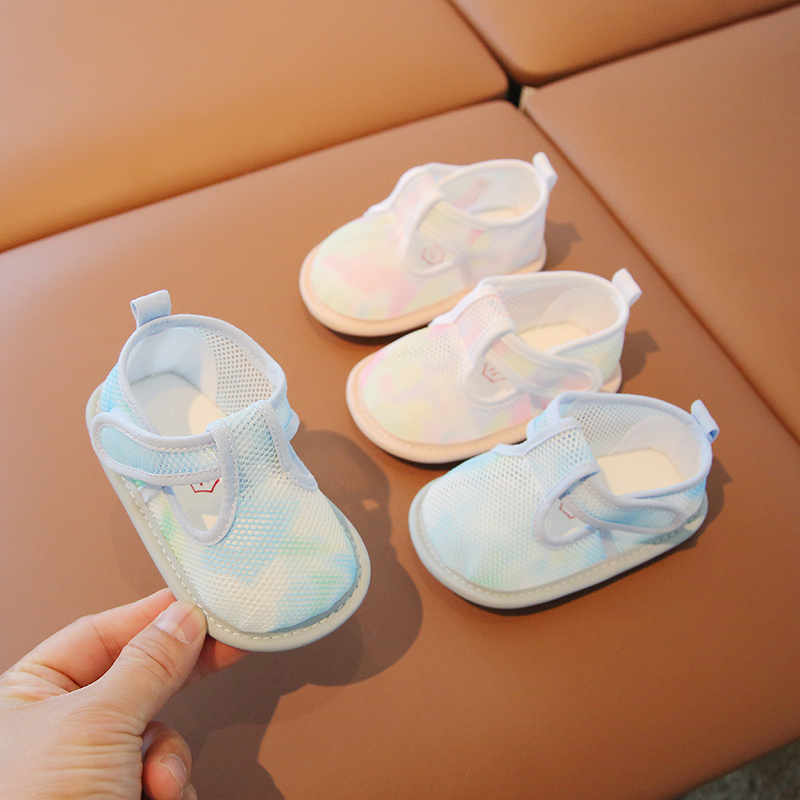 一周半宝宝凉鞋男宝1岁婴儿春夏鞋女婴儿布鞋软底学步8个月透气鞋