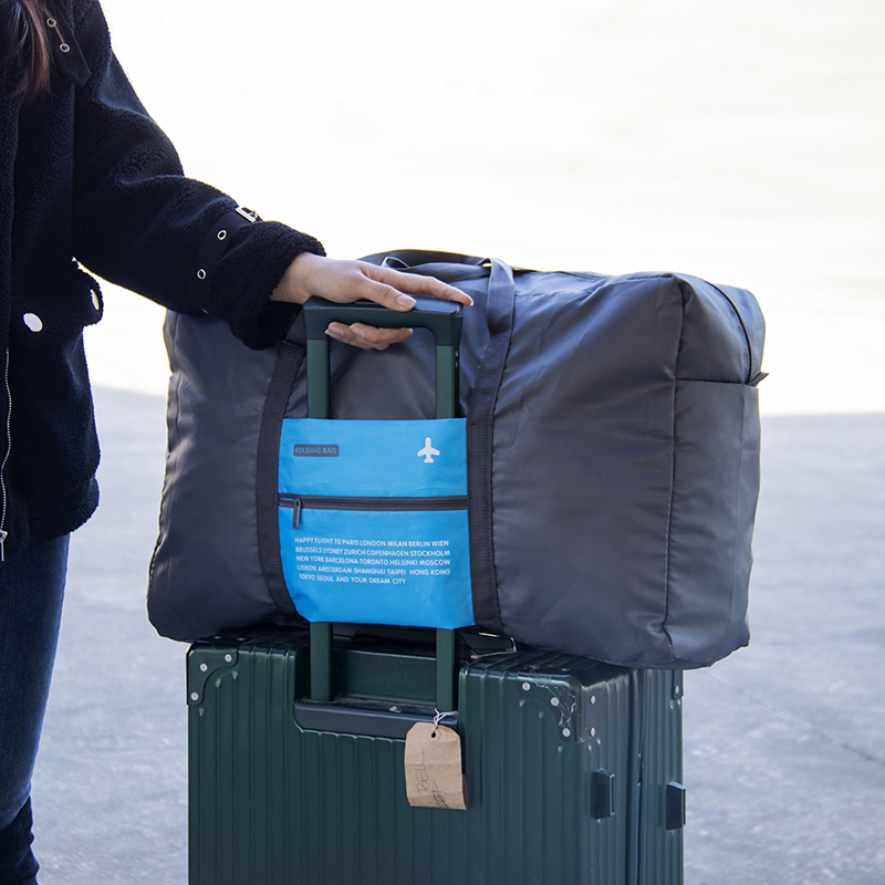 手提旅行包大容量男女短途出差待产行李可折叠便携登机包旅游袋子