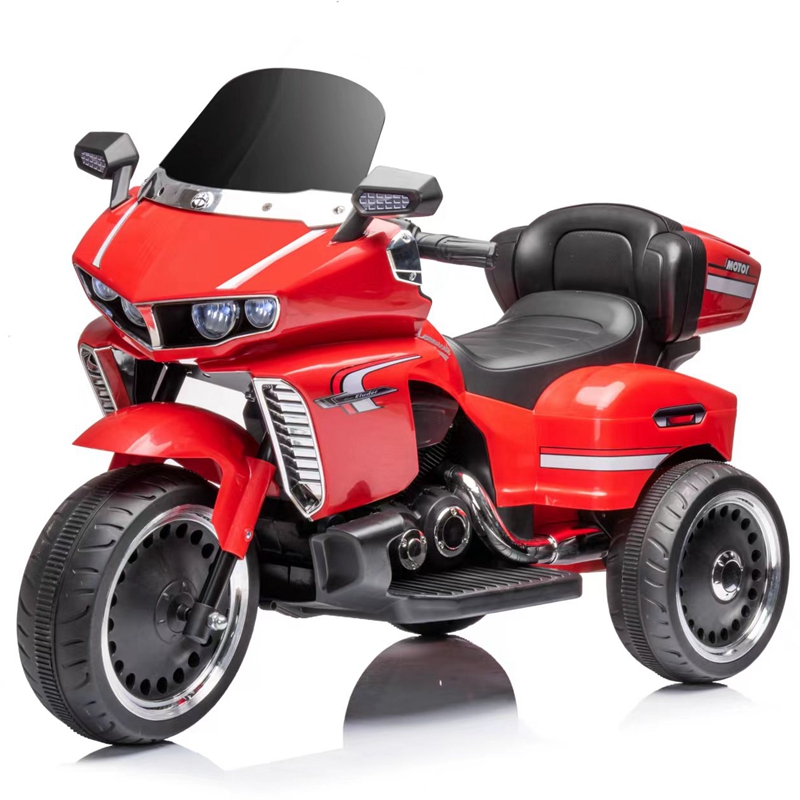 儿童摩托车电动可坐大人男孩双人超大号玩具车女宝宝电动车三轮车