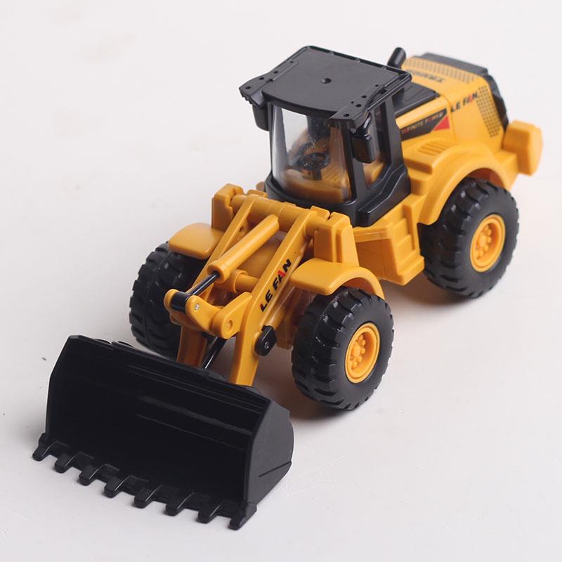 儿童挖机玩具车重型推土机男孩女宝宝惯性塑胶挖掘机工程车小汽车