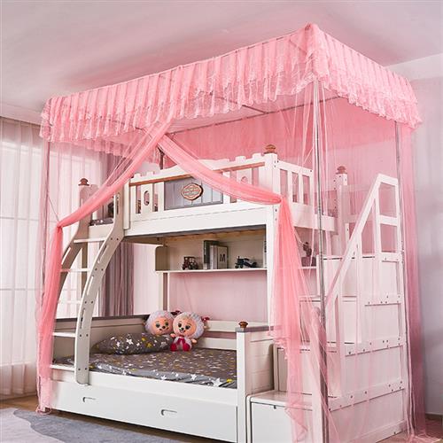 新品免安装上下床蚊帐子母床双层床家用不锈钢一体式高低床儿童上