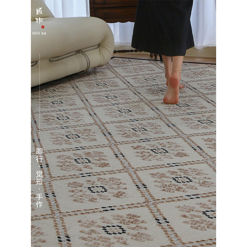 匠作|织 • 时 摩洛哥羊毛复古地毯2024新款大面积全铺客厅卧