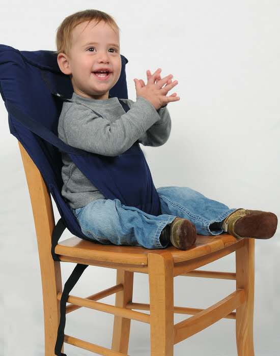 升级版便携式婴儿餐椅固定带宝宝座椅安全背带可调节彩色餐椅包带