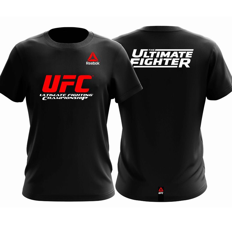 UFC格斗T恤 混合格斗武术 男女士短袖拳击运动训练半袖上衣服