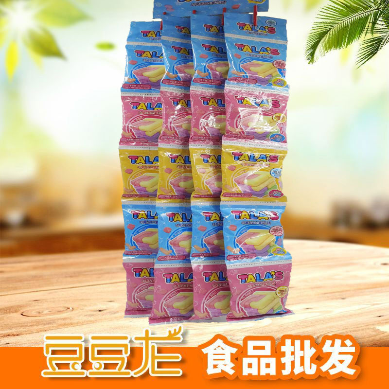 添乐卡通王巧魔方双果味果汁益生菌软糖22g糖果儿童动漫零食