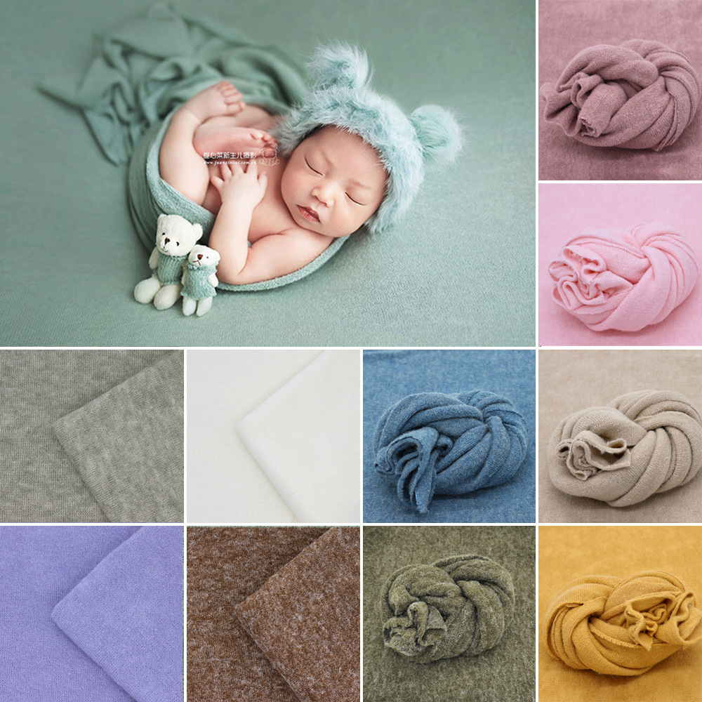 新生儿摄影道具裹布毯子婴儿拍照背景毯影楼宝宝照写真包布月子照