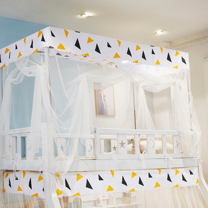 上下床子母床蚊帐上o下铺梯形双层床家用高低床儿童母子床蚊帐下