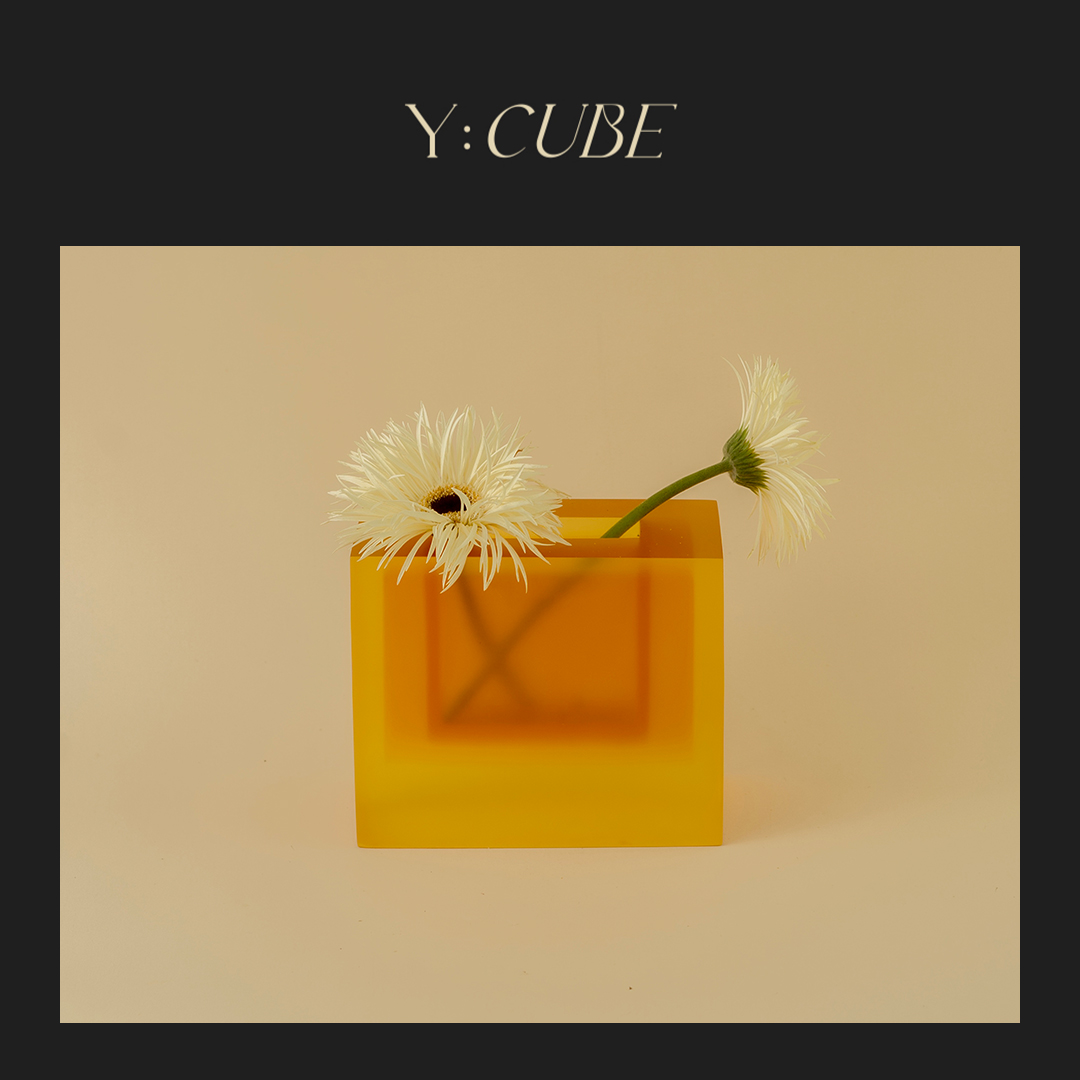 Y:CUBE | place (in) place in系列树脂透明置物花瓶小众设计品牌