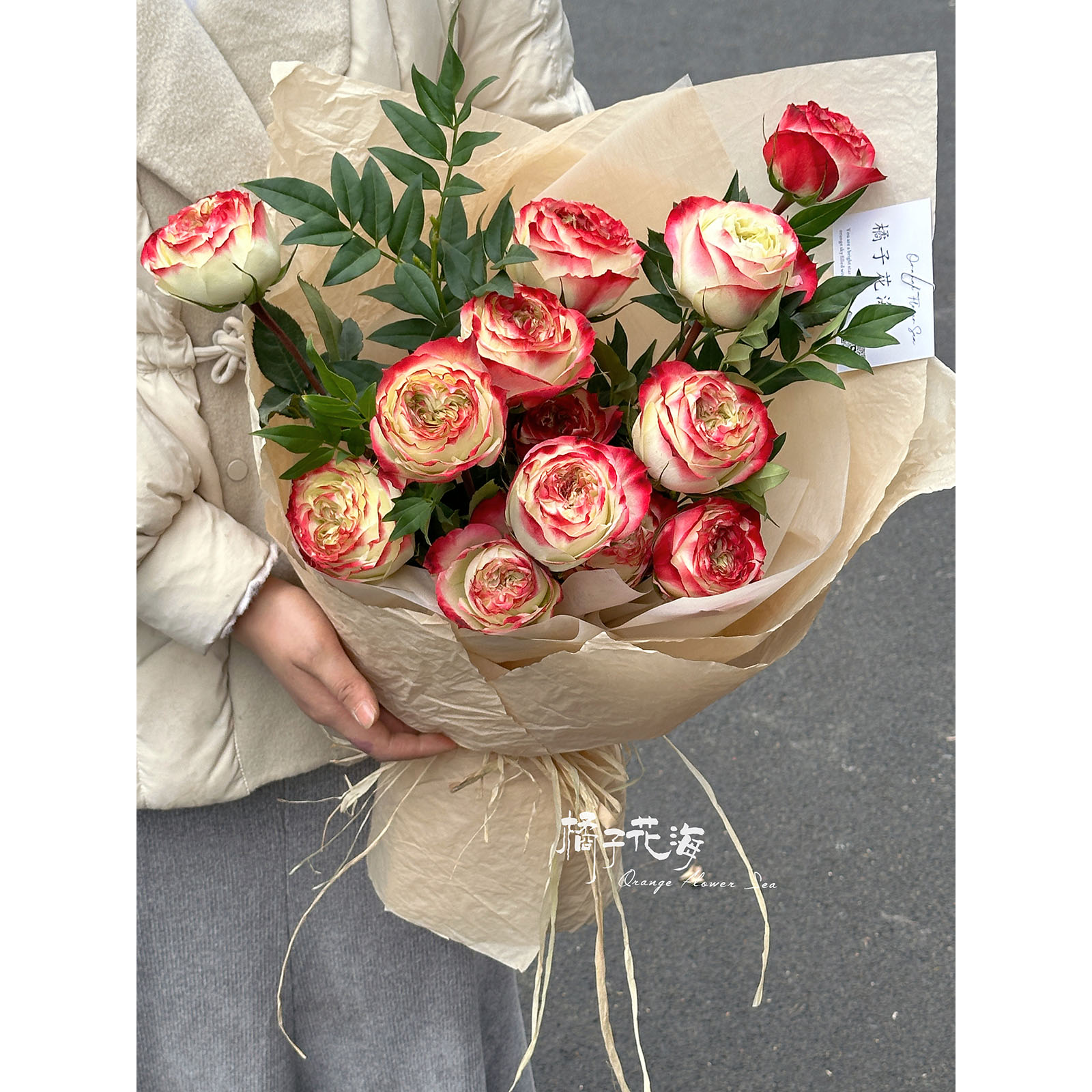 苹果杰克 520情人节重庆鲜花速递同城配送玫瑰花束生日送朋友女友