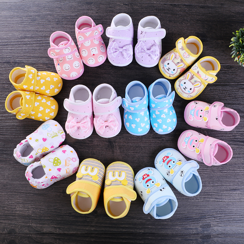 0-1岁婴儿鞋春秋季0-3-6-9个月男女宝宝学步鞋软底鞋婴幼儿不掉鞋