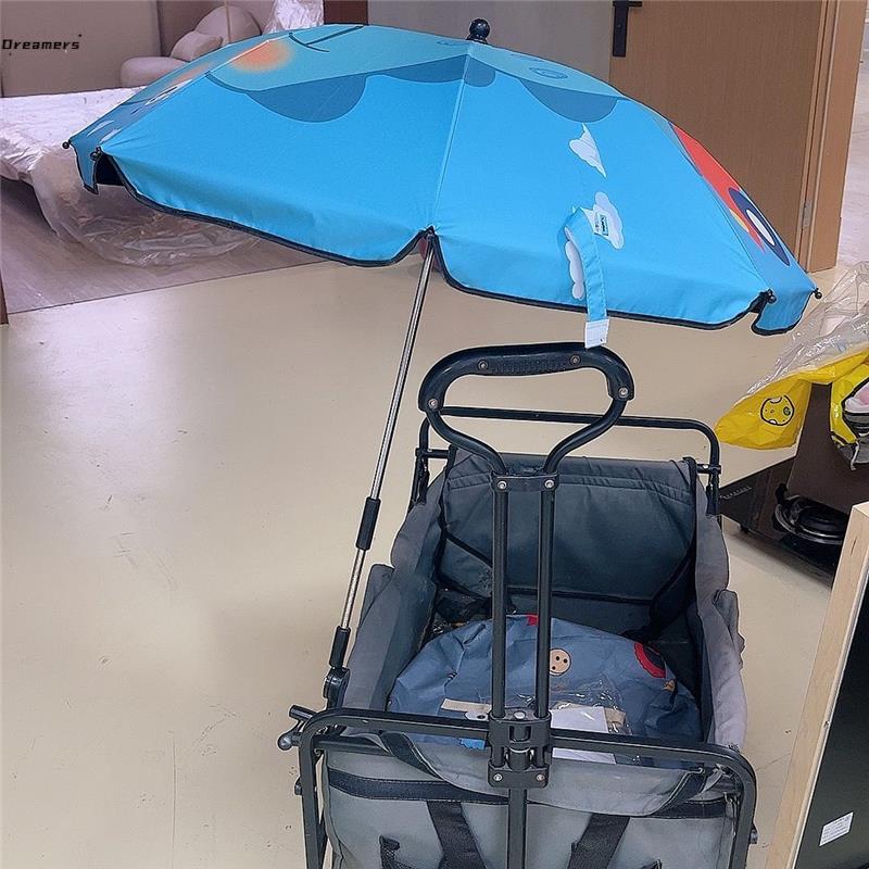 。婴儿推车遮阳伞通用遛娃神器三轮车童车am车防晒防紫外线儿童雨