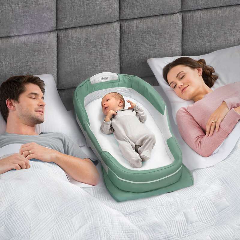 车载婴儿床便携式床中床防压简易新生儿宝宝小床睡床可移动折叠式