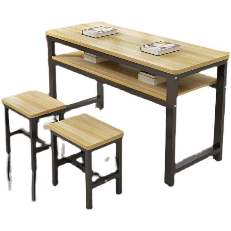 学校课桌椅小学生课桌教室套装辅导班补习家用写字书桌儿童学习桌