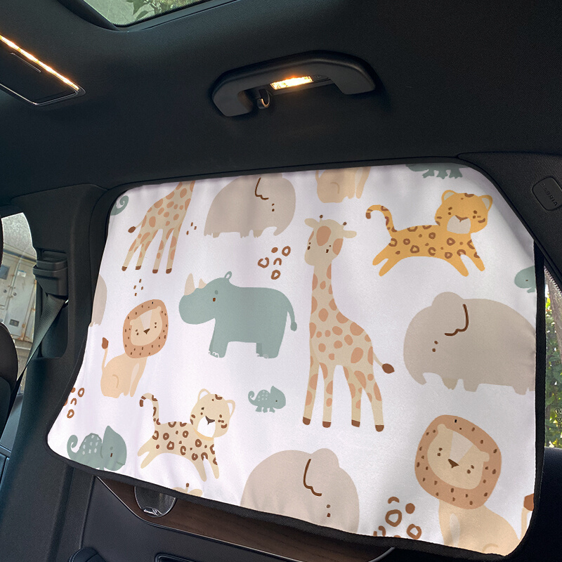 磁吸式汽车车窗遮阳帘婴儿宝宝儿童车用防晒隔热遮光挡板车载窗帘