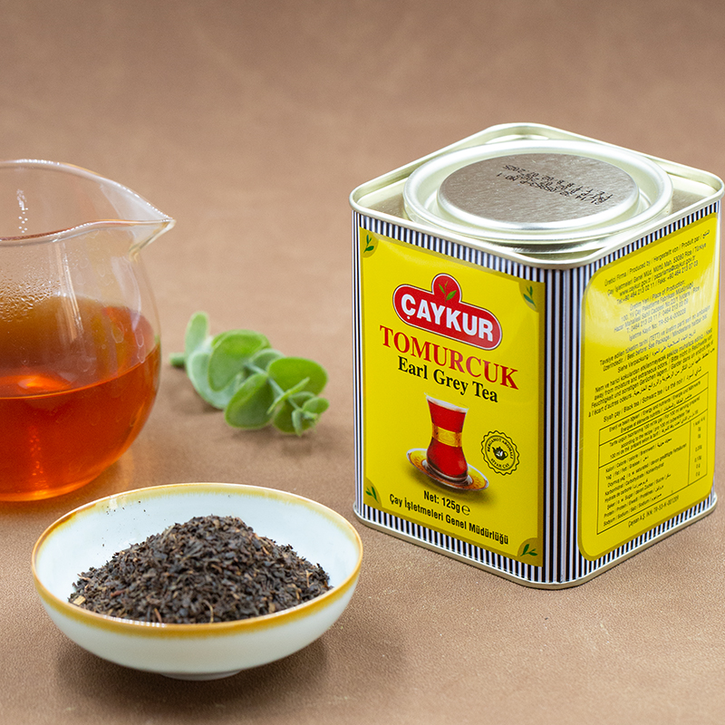 CAYKUR土耳其代购进口佛手柑伯爵红茶粉英式下午茶袋装茶叶125g