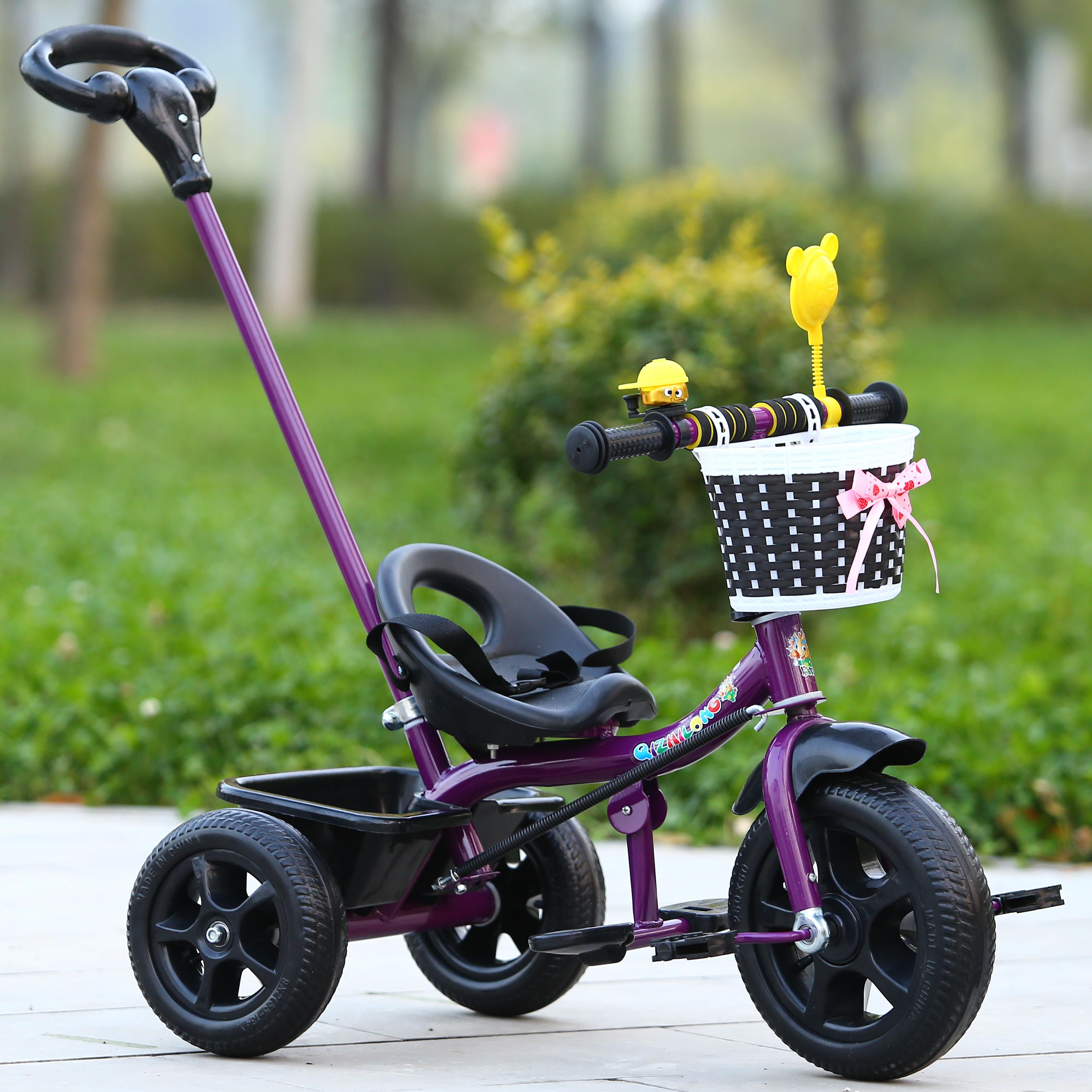 儿童三轮车1--3童车自行车脚踏车宝宝手推车车婴幼儿推车小孩车