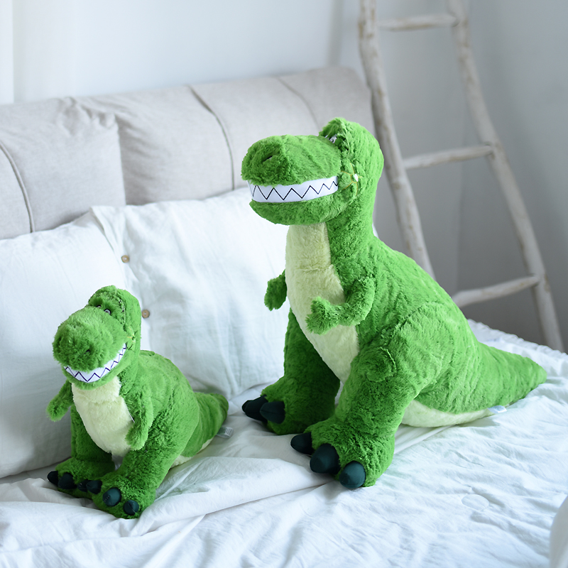 抱抱绿恐龙公仔毛绒玩具儿童房装饰抱枕宿舍公仔拍照道具礼物玩偶