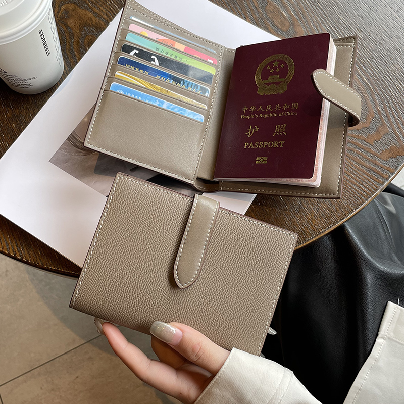 护照夹女护照保护套出国旅行护照包证件收纳多功能卡包便携式高级