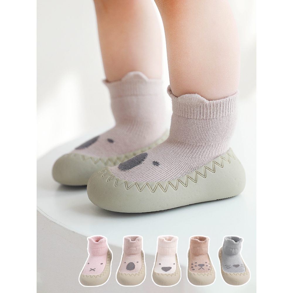 英国Next Kiss宝宝地板袜春季软底新生婴儿室内防滑学步隔凉鞋袜
