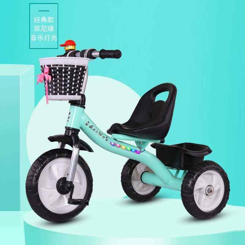 儿童三轮车脚踏车1-3-5岁宝宝大号单车婴儿手推车小孩自行车