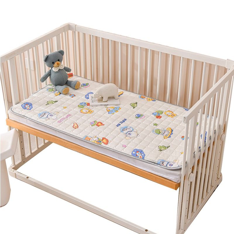 四季纯棉幼儿园薄床垫宝宝午睡全棉床单婴儿专用拼接床褥子可机洗