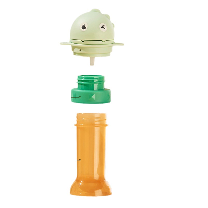 儿童防呛矿泉水吸管盖宝宝喝水神器便携瓶子转换头帽盖转换嘴通用