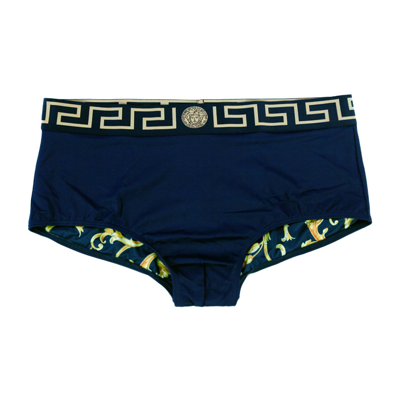 Versace/范思哲Beachwear男士美杜莎回纹刺绣内裤泳裤ABU01026