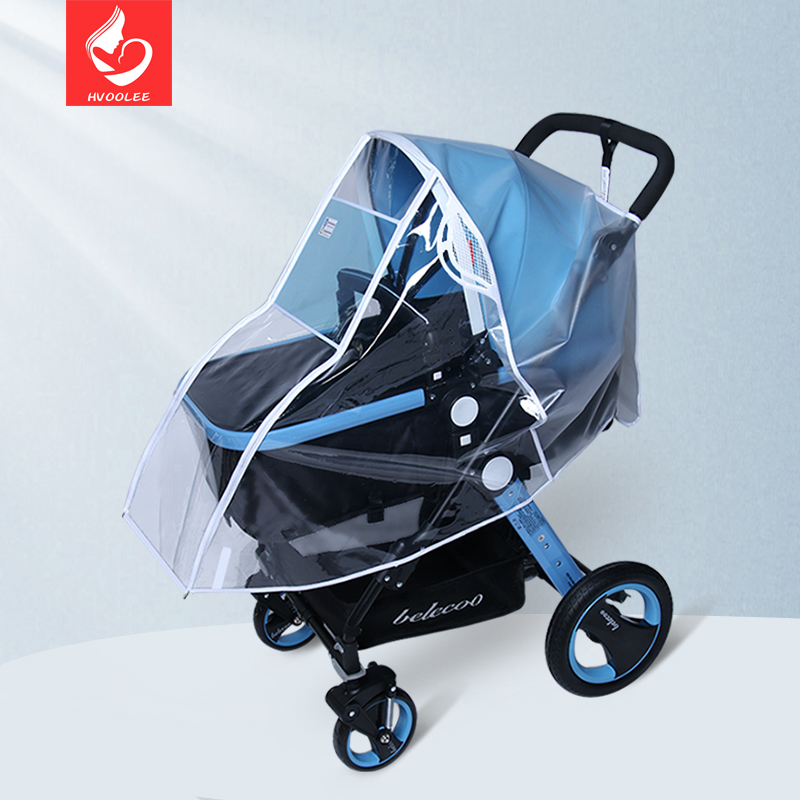 食品级通用型婴儿推车防雨罩防风罩童车伞车雨衣罩御寒保暖遮雨罩