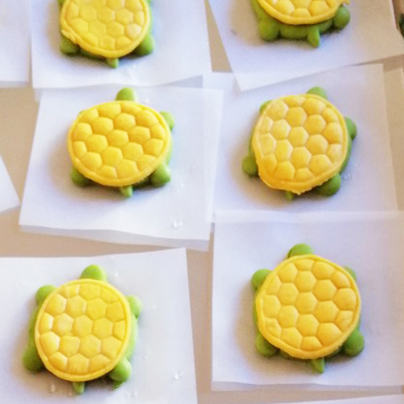 可爱小乌龟卡通包子馒头模具港式装饰花样面食翻糖蛋糕家用饼干3D