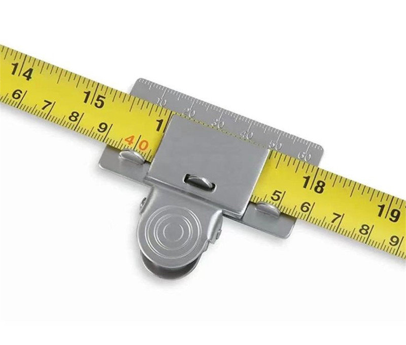 跨境Measuring Tape Clip 测量夹卷尺卷边夹 量尺固定夹子尺子