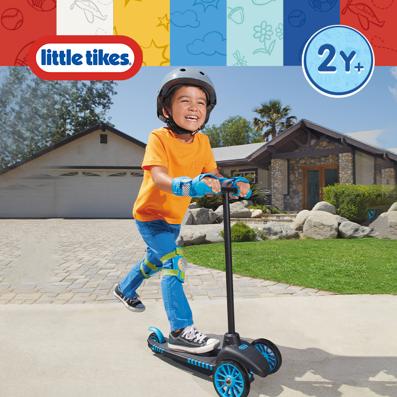 little tikes小泰克儿童滑板车宝宝平衡溜溜从滑滑车儿童运动玩具