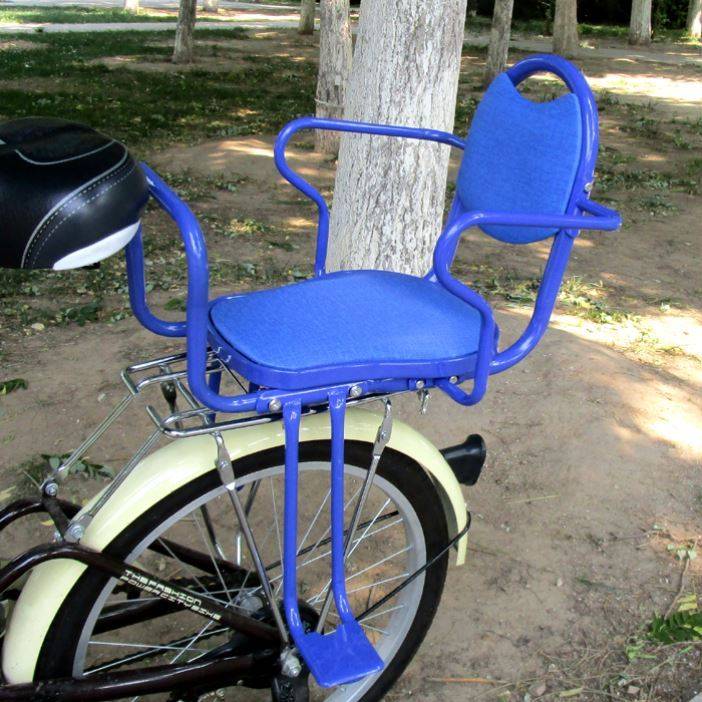 推荐自行车后座儿童座椅坐椅子后置座宝宝后座架电动车安全用加装