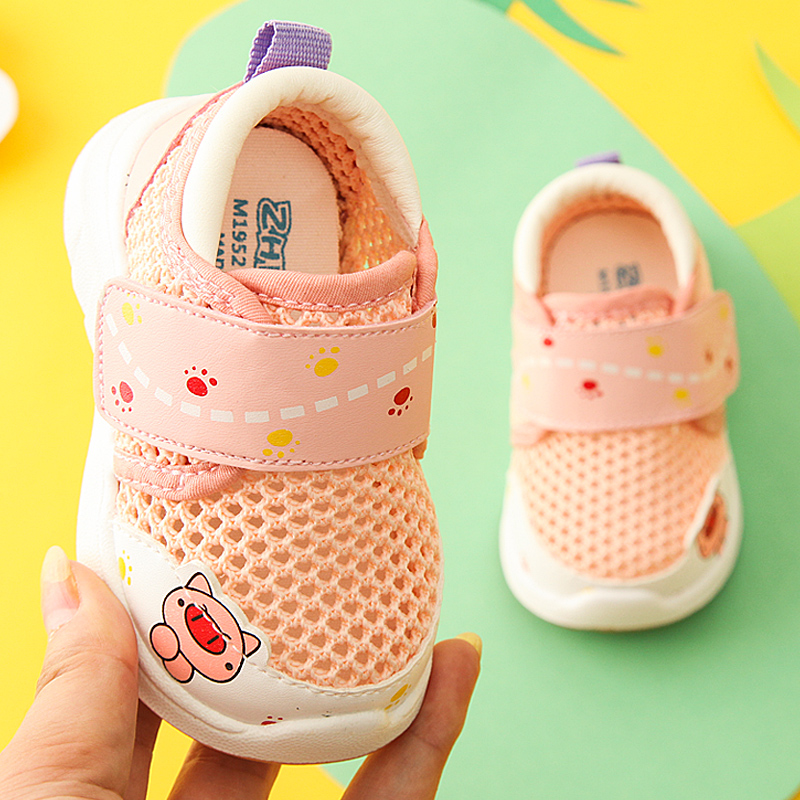 女婴儿凉鞋夏季学步鞋0一1-3岁防滑软底透气网鞋婴幼儿男宝宝鞋子