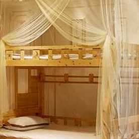 新款促上下铺子母床儿童床高低床15米蚊帐12米实木床一体式铁架双