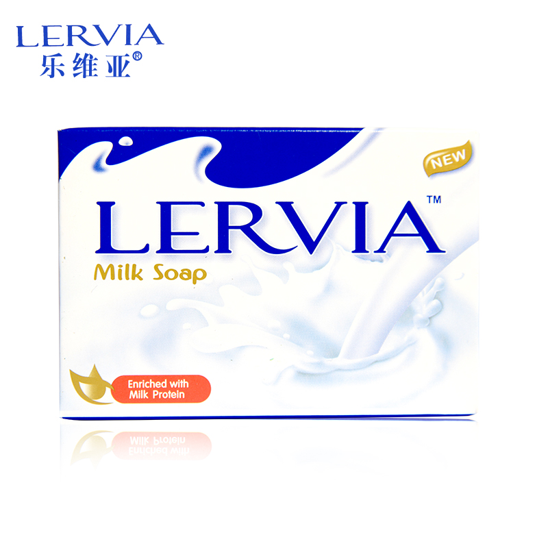 乐维亚印尼原装进口牛奶蜂蜜香皂 洁面沐浴洗手 无荧光剂儿童适用