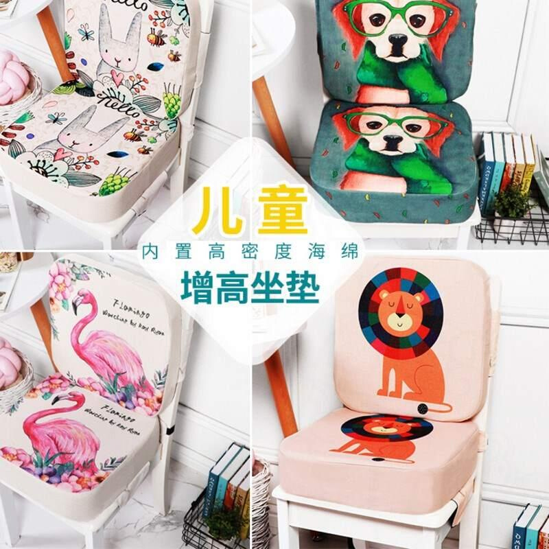 卡通帆布儿童餐椅坐垫钢琴凳垫可调节学生椅子垫