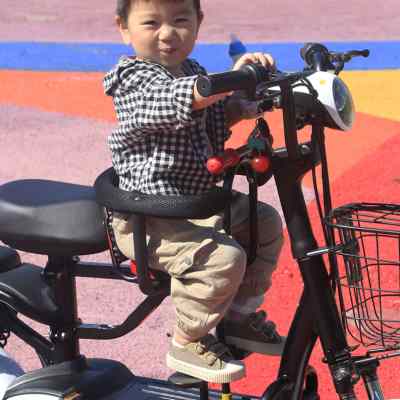 推荐电动车儿童座椅前置粗管电瓶车宝宝安全坐椅踏板电车婴儿小孩