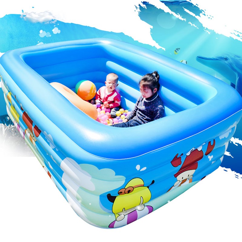 推荐婴儿游泳池家用超大充气幼儿童加厚可折叠室内宝宝小孩洗澡游